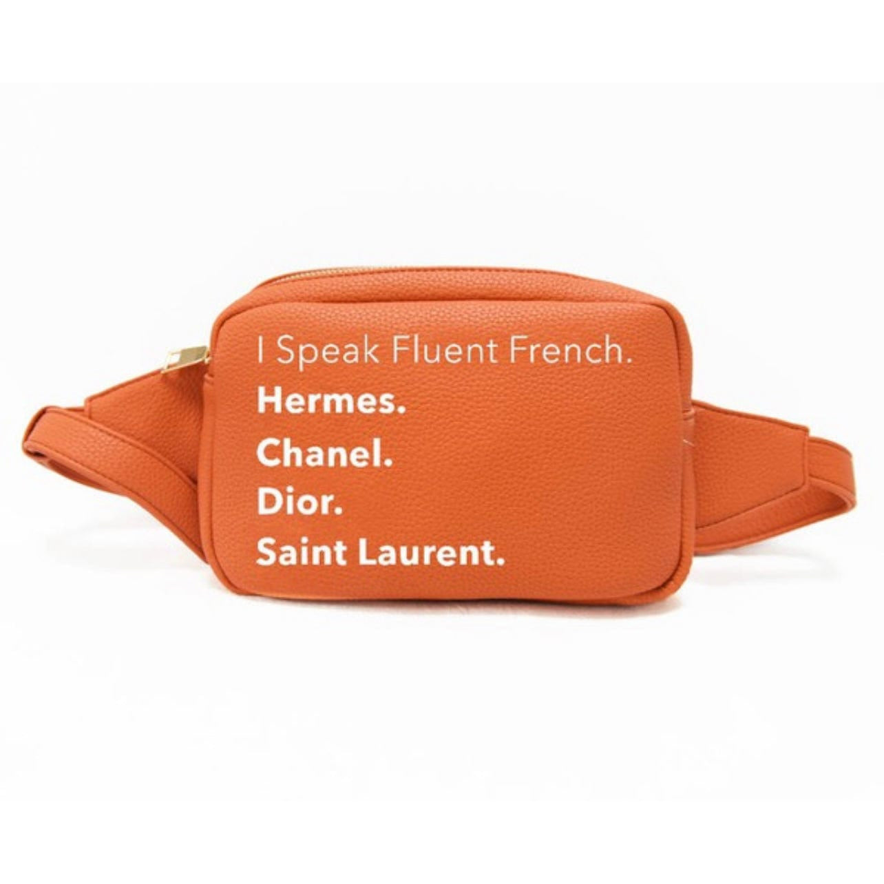 Fanny Pack Orange Fluent French Fanny Pack