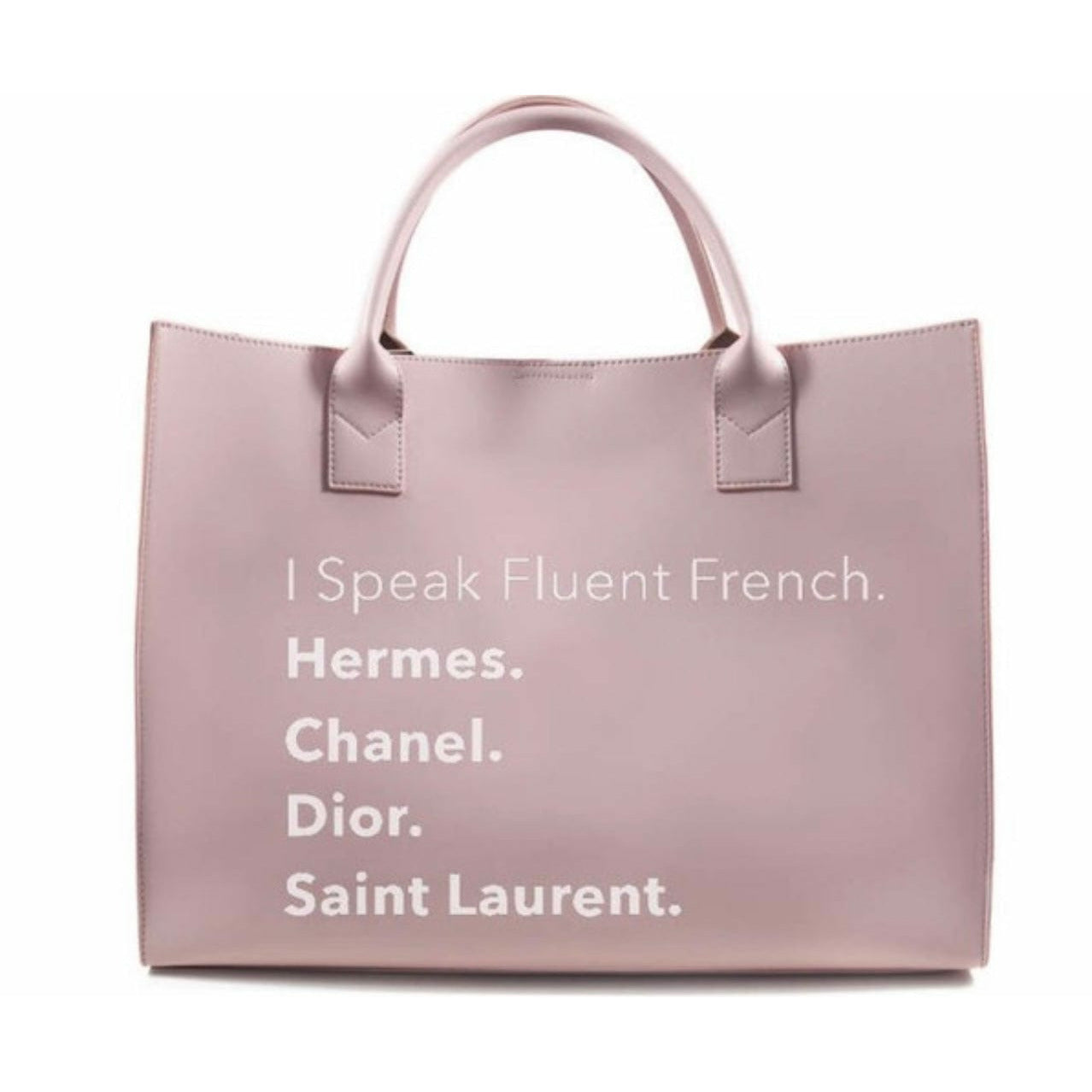 Fluent French Tote-Light Pink