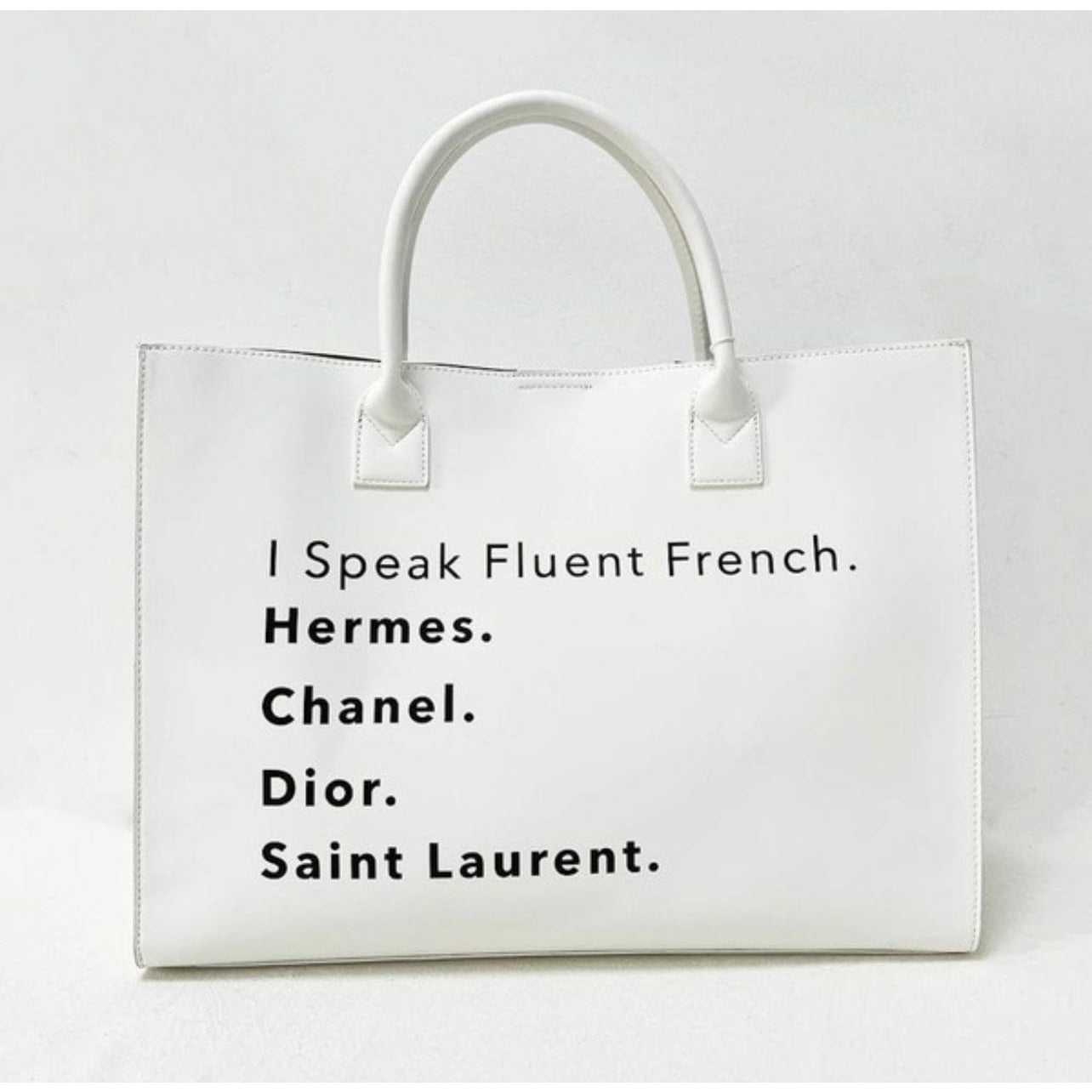Fluent French Tote-Off White