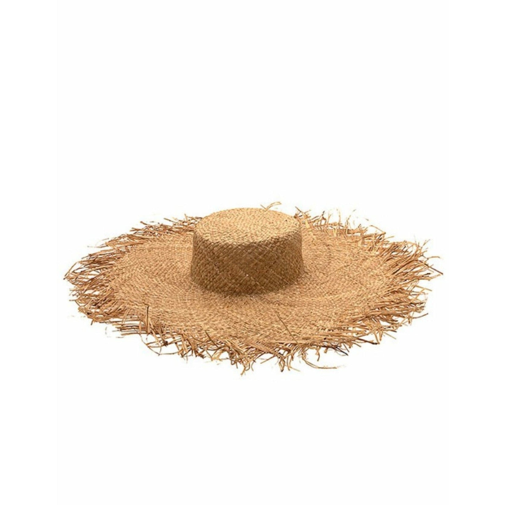 Fringe Straw Hat
