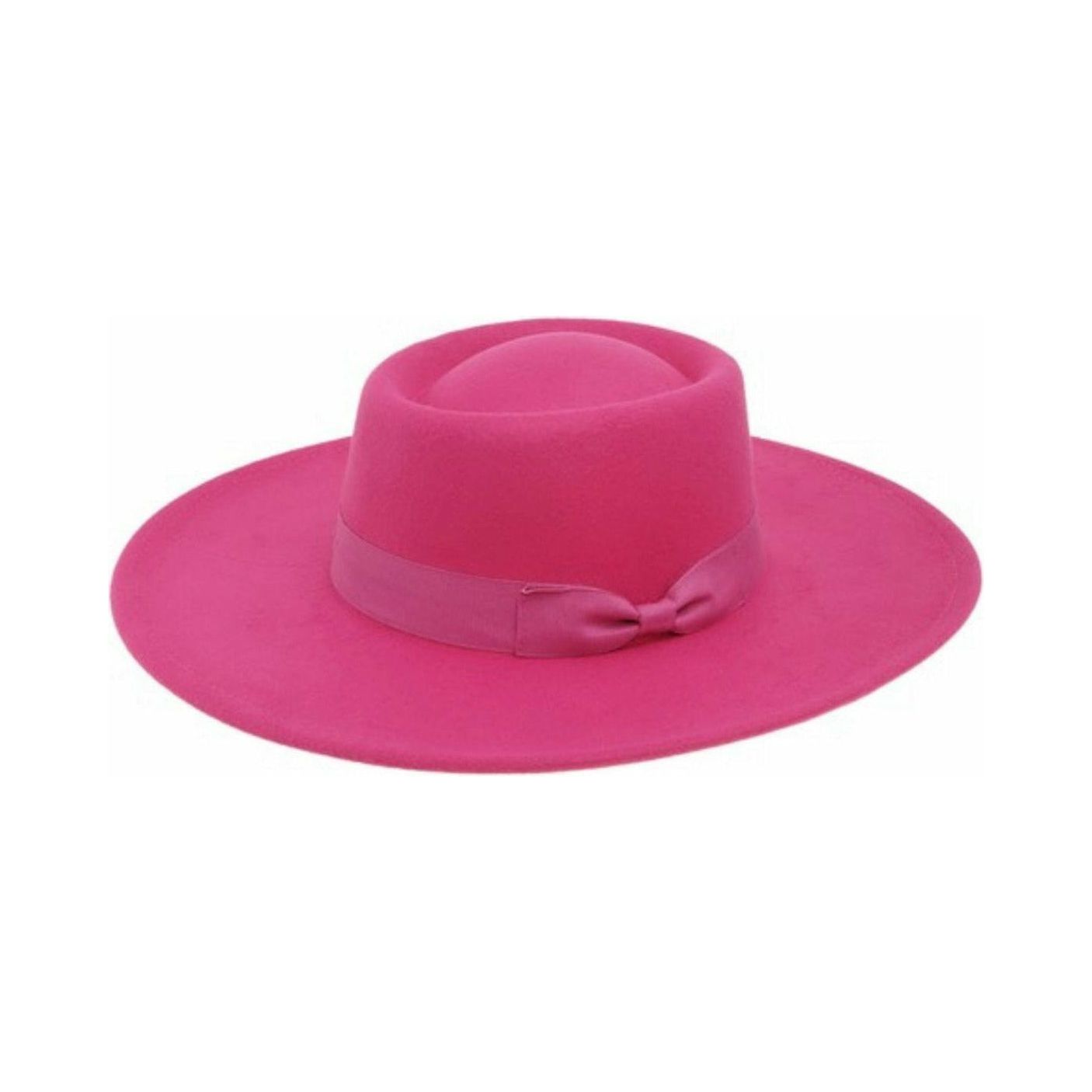 Fuchsia Felt Hat