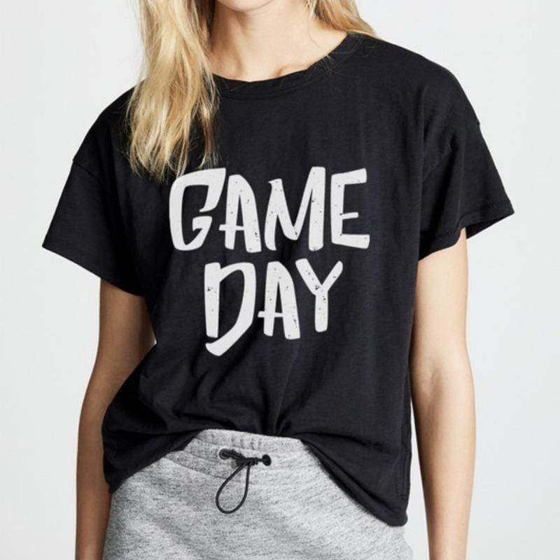 Game Day Tee-Black
