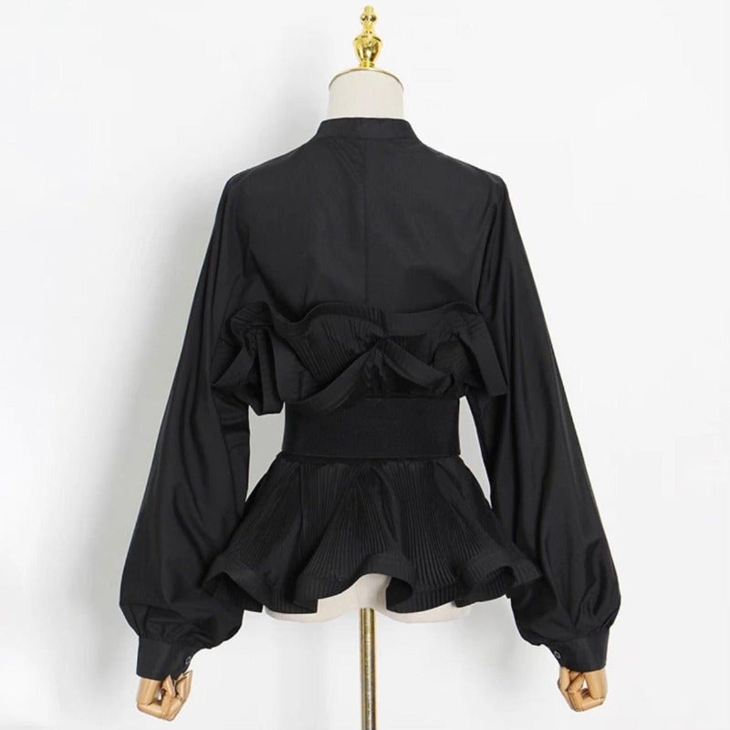 Romy lantern sleeve blouse – Free PDF sewing pattern – Tiana's Closet