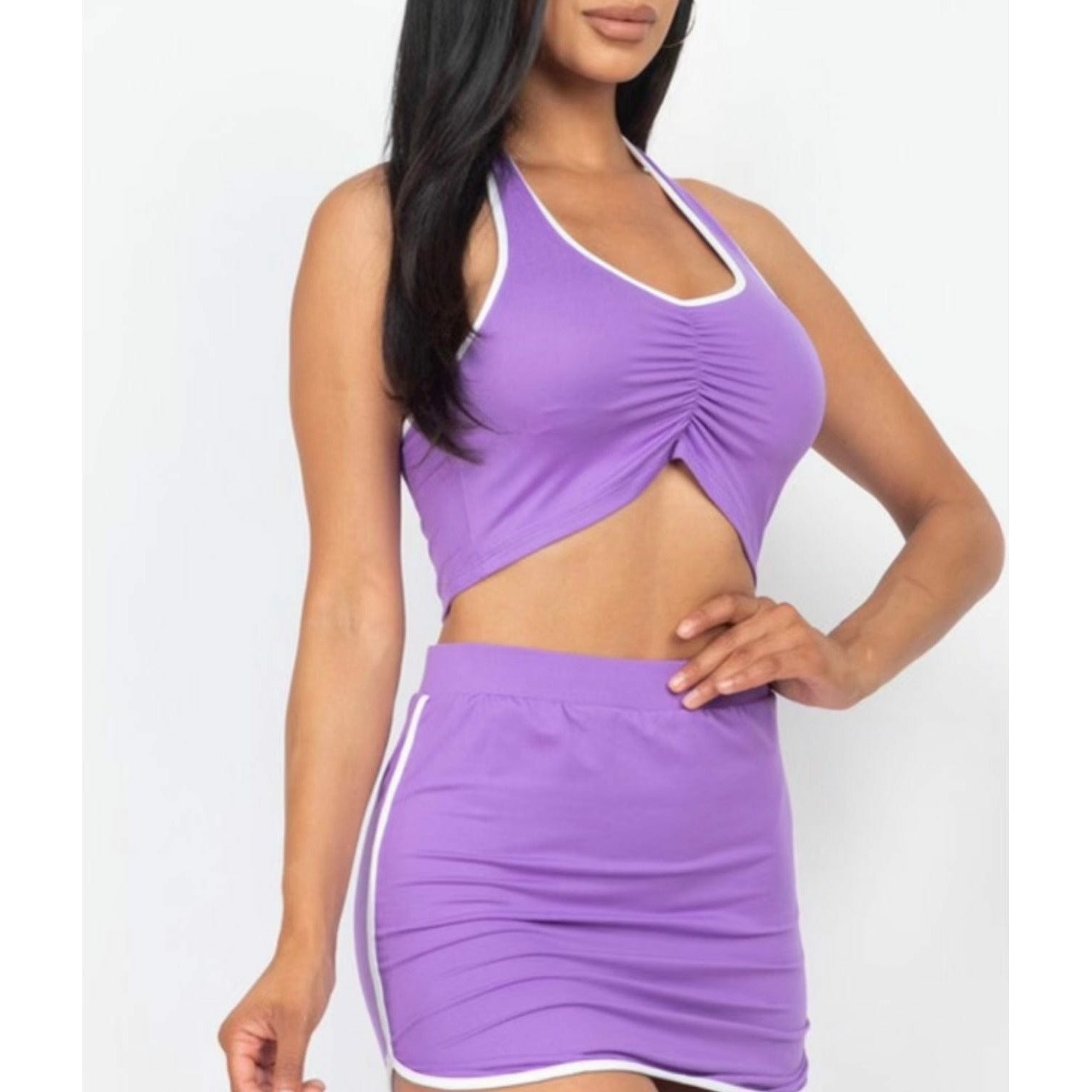 Violet Skirt Skirt Set