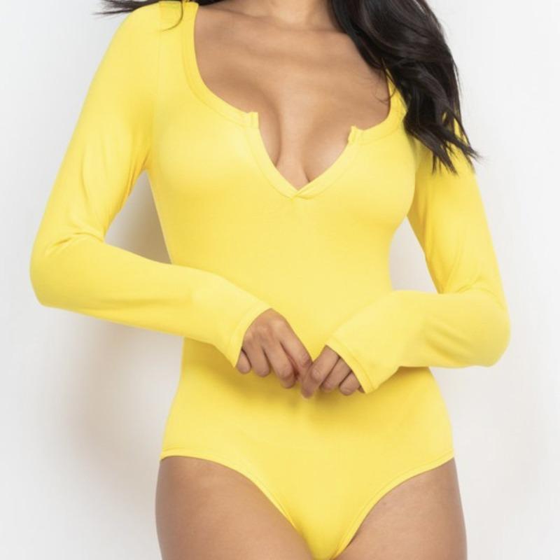Yellow Bodysuit